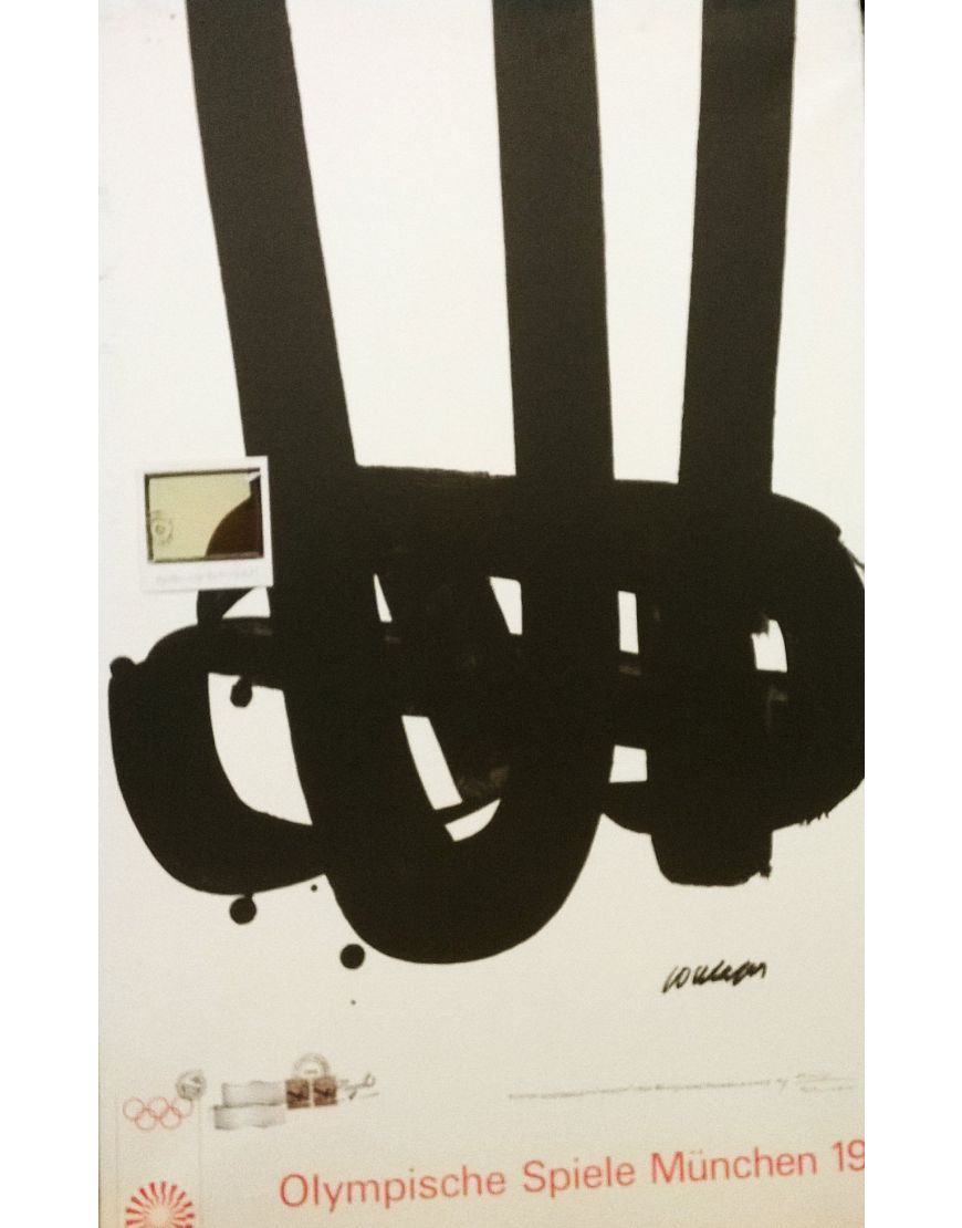 Olympische Spiele Munchen 1972-Pierre Soulages