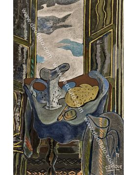 La toilette bleu