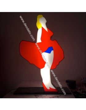 Marilyn Monroe (Sculpture Lumineuse)