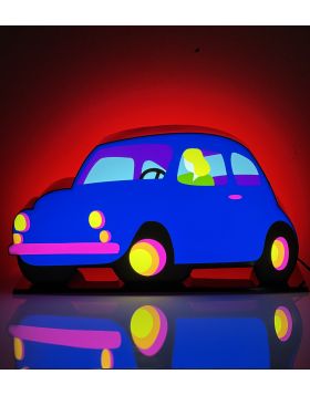 Fiat 500 (Sculpture lumineuse)