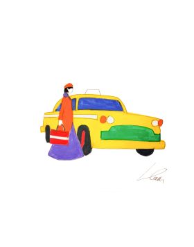 Dior Project Sketch (Taxi)