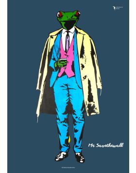Mr. Savethewall Kiss Me - Poster
