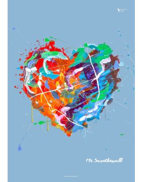 Mr. Savethewall My heart - Poster