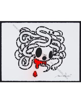 Medusa Rosso Fluo