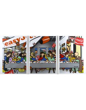 The Last Supper - Triptyque sur papier
