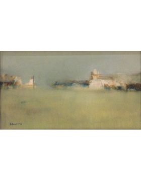 Paysage d'hiver Italien