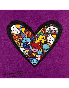I Love Animals - Magenta