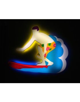 Surfista (Sculpture lumineuse)