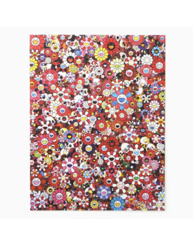 Skulls & Flowers Red 