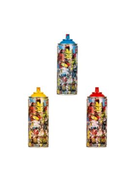 Mr. Brainwash - Iron Man - Marvel Metal Spray Can