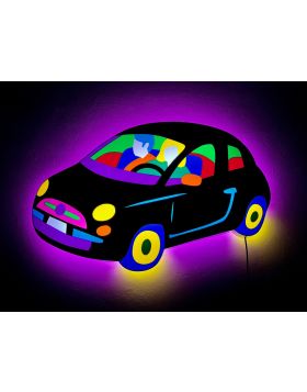 Marco Lodola - FIAT 500 - Pièce unique