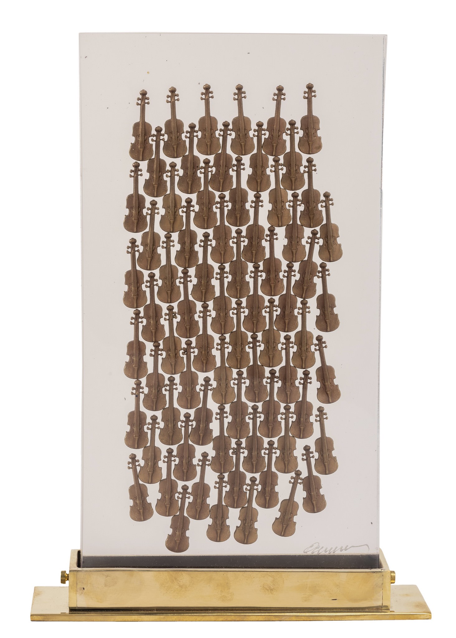 Arman - Accumulation - 100 Violons - Édition limitée de 99 pièces - Signée et numérotée à la main
