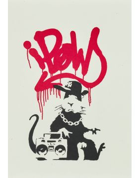 Banksy - Gangsta Rat - Unsigned
