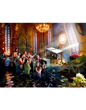 David LaChapelle - After The Deluge - Cathedral - 2007 - Encadré - Signée à la main