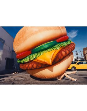 David LaChapelle - Death by Hamburger - Edition limitée - Signée à la main - 2001