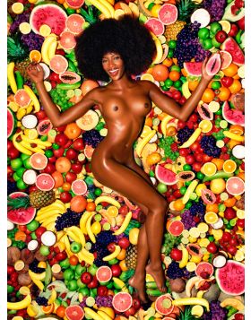 David LaChapelle - Naomi Campbell: Fruit - Édition limitée - Tirage chromogènes - 1999