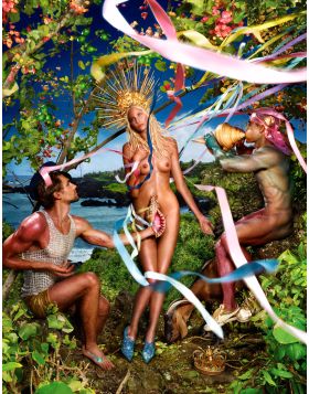 David LaChapelle - Rebirth of Venus - Signée à la main et fournie avec son cadre original - 2009
