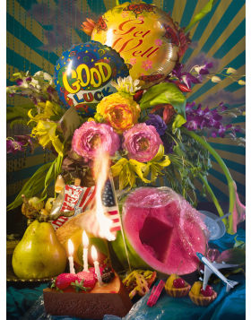 David LaChapelle - Earth Laughs in Flowers: America - Édition limitée à 3 pièces - Original signé