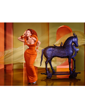 David LaChapelle - Doja Cat: Gone With the Wind - Édition limitée à 7 pièces - Original signé