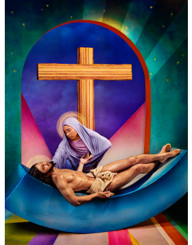 David LaChapelle - XIII: He is Taken Down from the Cross - Edition limitée à 7 exemplaires - Signée à la main