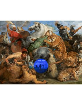 Jeff Koons - Gazing Ball (Rubens, Chasse au Tigre)