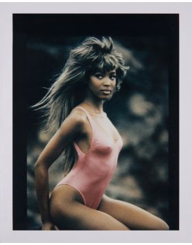 Marco Glaviano - Naomi Campbell I - Polaroid Collection (1970-2000) - Œuvre d'art unique - Signée en original