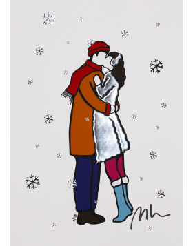 Bacio sotto la Neve