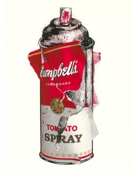 Mr. Brainwash - Torn Spray Can - Edition limitée à 150 exemplaires - 2020