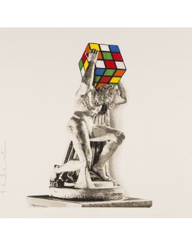 Mr. Brainwash - Rubik's Atlas
