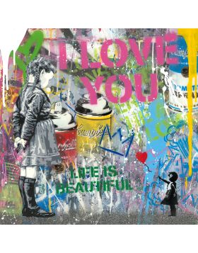 Mr. Brainwash - Artist Within - 2022 - Technique mixte sur papier - Œuvre unique