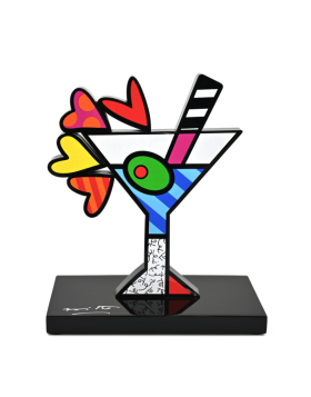 Romero Britto - Martini -Édition limitée à 500 exemplaires - Signé en original