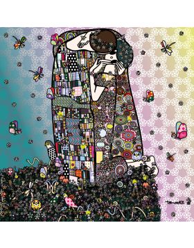 Kiss after Klimt