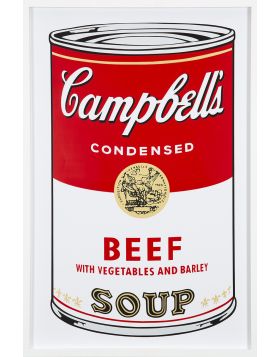 Andy Warhol - Campbell's Soup - Beef Soup - This is not by me