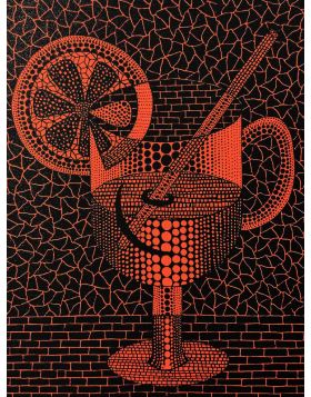 Yayoi Kusama - Lemon Squash (Kusama 158) - 1992 - Edition limitée à 150 pièces - Originaux signés et numérotés