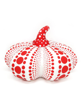 Yayoi Kusama - Original Soft Sculpture Pumpkin (Large) - 55x35 cm - Parachute nylon