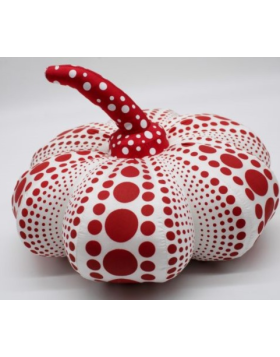 Yayoi Kusama - Original Soft Sculpture Pumpkin (Small) - 24x15 cm - Parachute nylon