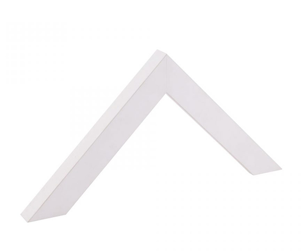 Cornice in legno Cubona bianca