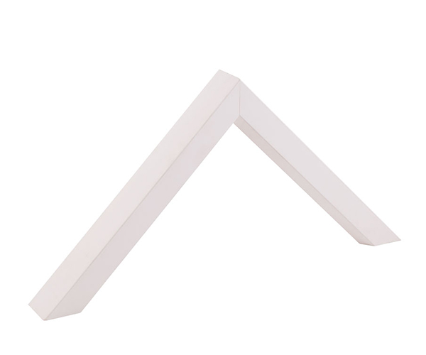 Cornice in legno Deo bianca
