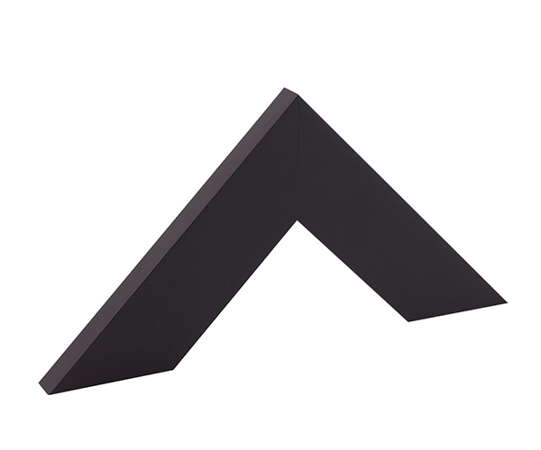 Cornice in legno Matrix nera