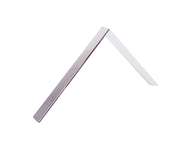 Cornice in legno Velina lucida argento