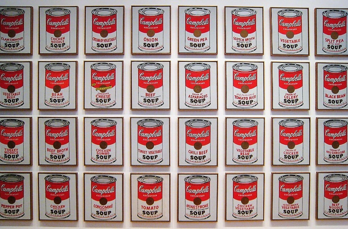 Andy Warhol et l'Ère du Pop Art : "Campbell's Soup - Beef Soup - Ceci n'est pas de moi" à Deodato Arte