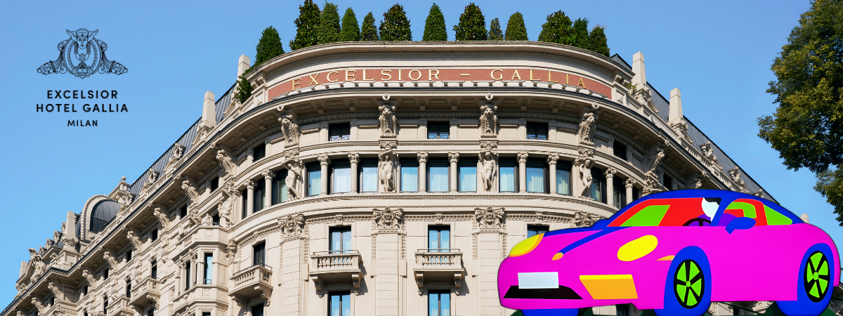Deodato Arte x Excelsior Hotel Gallia - Ensemble pour célébrer le Grand Prix de Monza