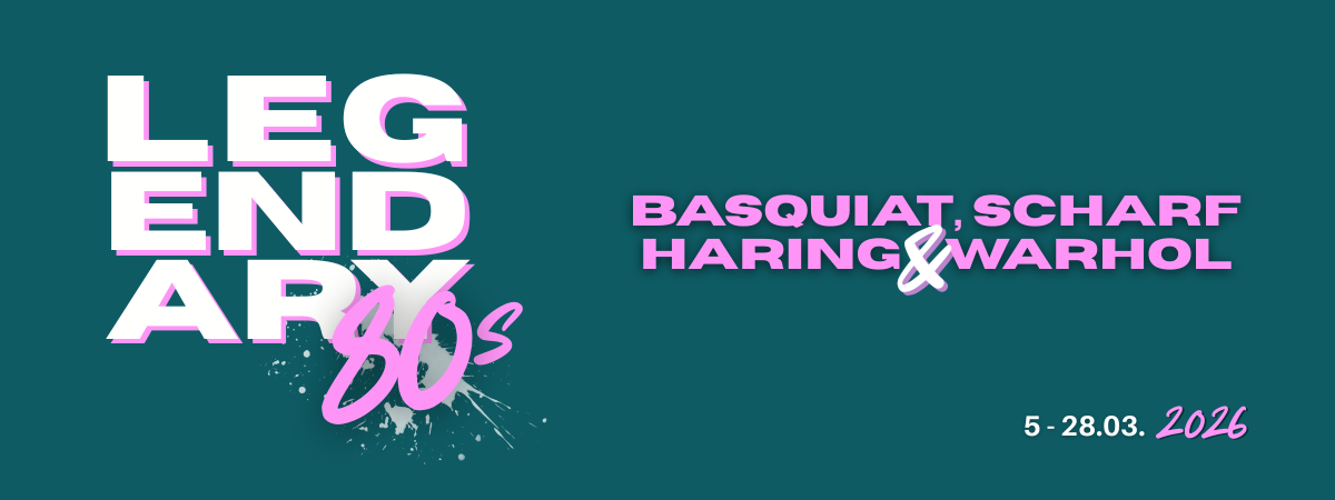LEGENDARY 80S : Basquiat, Scharf, Haring & Warhol
