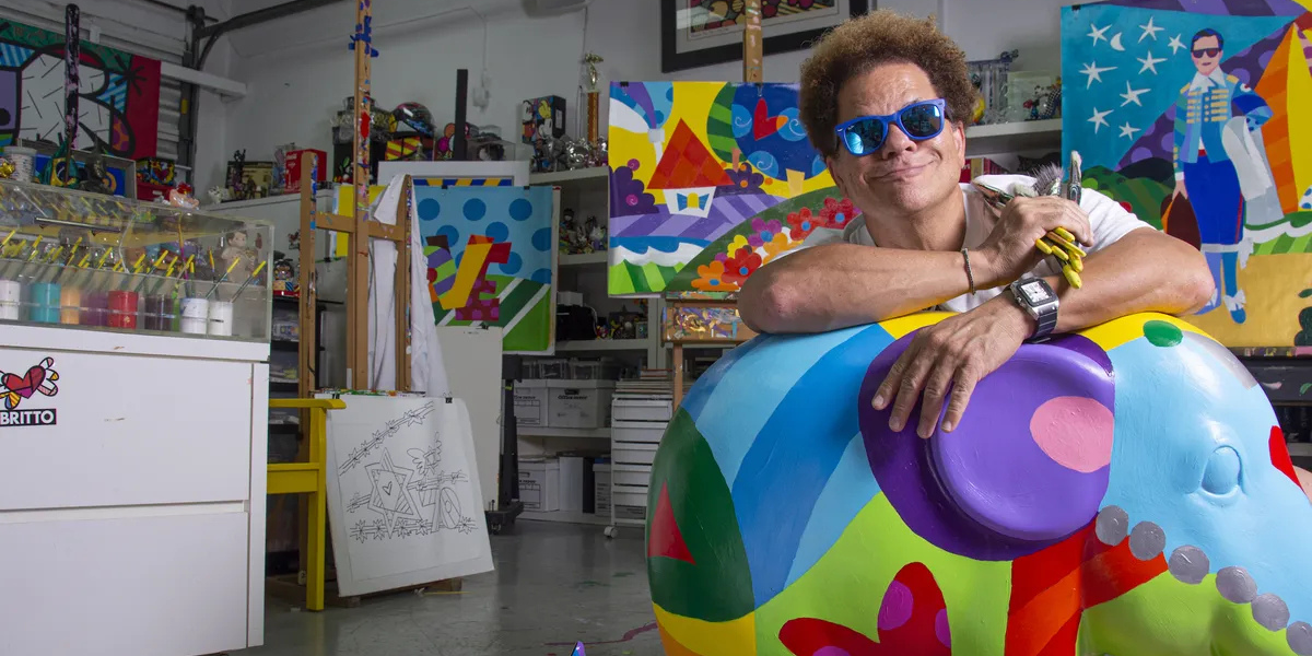 Les sculptures de Romero Britto : couleurs et optimisme dans le pop art