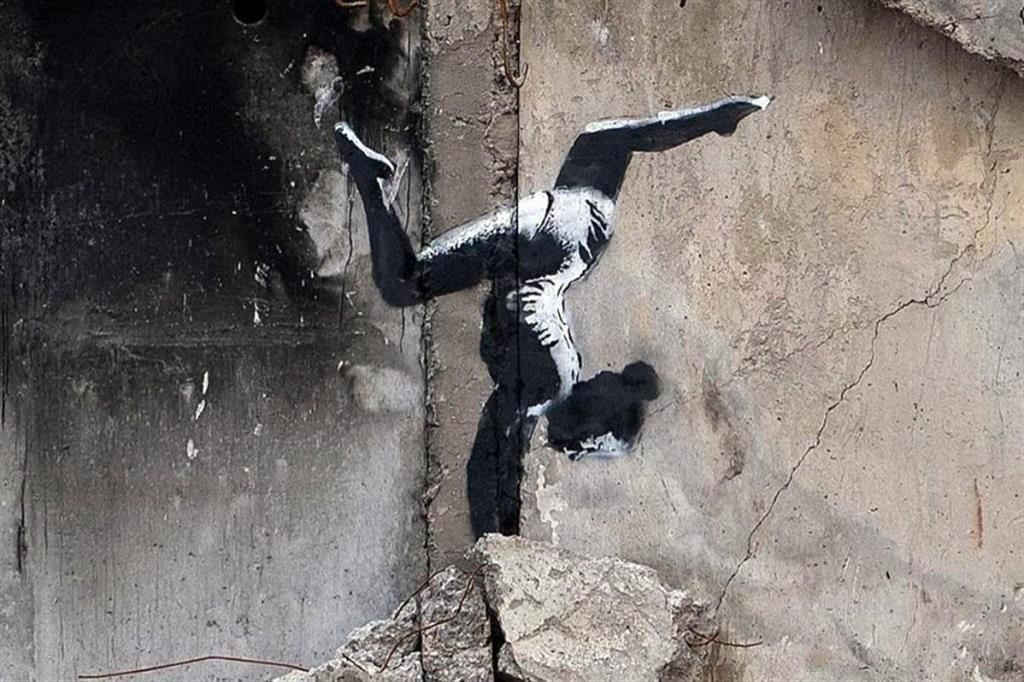 Les œuvres de Banksy en Ukraine