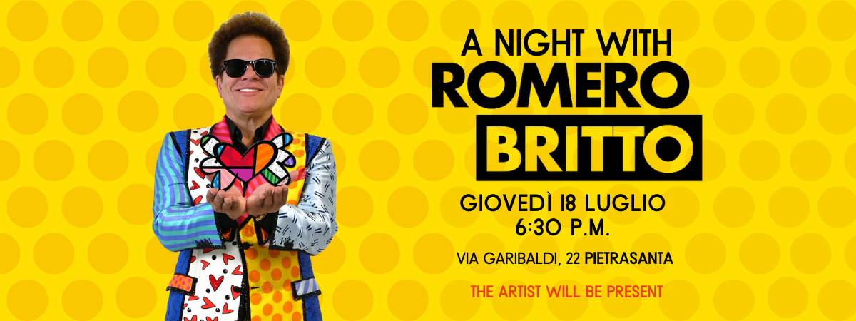 ROMERO BRITTO - A NIGHT WITH ROMERO BRITTO | 18/07
