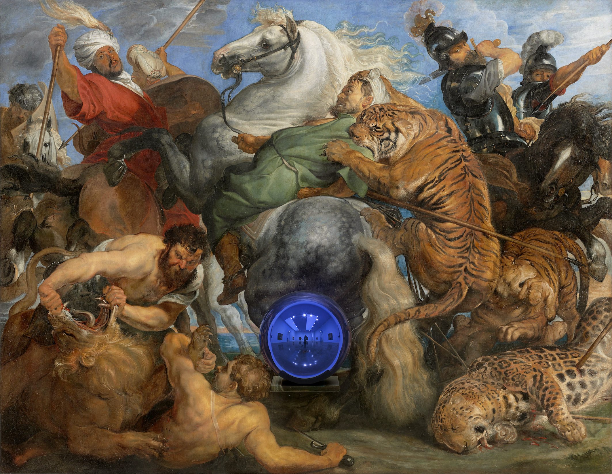 Réflexions et Connexions : La série "Gazing Ball" de Jeff Koons