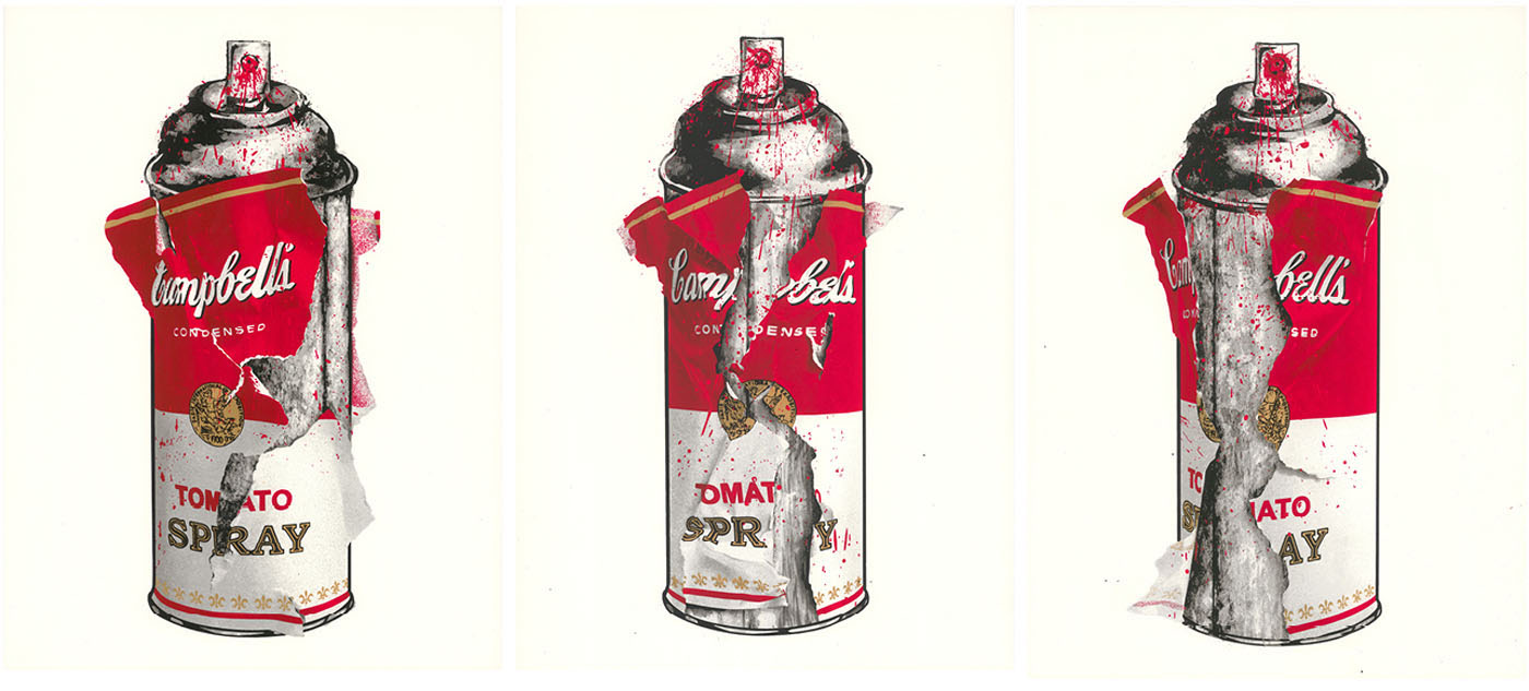 "Spray Can" de Mr. Brainwash : Innovation et Expression en Aérosol