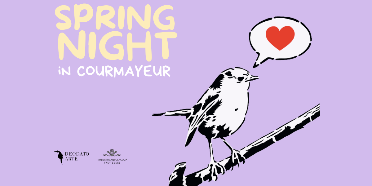 Spring Night in Courmayeur