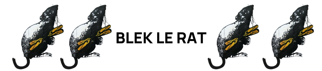 BLEK LE RAT : Le père de l’art du stencil